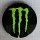 LENS-648MB-8-MG / Monster Energy Gloss Black Pop-Out Center Cap