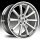 Lexani CVX-55 Silver Machined w/ Stainless Steel Chrome Lip