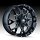Mayhem Warrior 8015 Gloss Black Milled