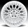 Niche M156 Citrine Machined White
