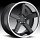 Niche M880 Nurburg Matte Black w/ Chrome Stainless Lip