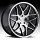 Niche M884 Mugello Machined Black w/ Chrome Stainless Lip