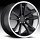 Niche M885 Concourse Matte Black w/ Chrome Stainless Lip
