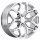 OE Performance 176C Snowflake Chrome Custom Truck Wheels