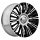 OE Performance 198BM Machined Gloss Black Custom Truck Wheels