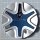CAP-775S / Pacer 775MS Hallmark Silver Bolt On Center Cap