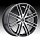 Platinum 434 Orion Machined Gloss Black