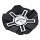 89-9292B / Platinum 291 292 Saber Gloss Black/Machined Accents Snap-In Center Cap