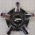 Platinum 499B Dynasty Black w/ Chrome Inserts Center Cap