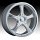 Platinum 82S 82 / 83S 83 Attitude Silver w/ Machined Lip Custom Rims Wheels