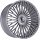TIS Motorsports 507S Gloss Silver Custom Wheels