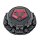CAP-544BMR-6-TIS / TIS Gloss Black Red Bolt-On Center Cap