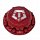 CAP-544RTM-6-TIS / TIS Red Bolt-On Center Cap