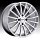 TSW Mallory 4 Silver with Mirror Machined Cut Face Custom Rims Wheels