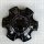 89-9865BK / Ultra Gloss Black 6x135 6x5.5 Bolt-On Center Cap