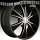 Veloche Vector 925 Black Custom Rims Wheels