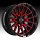 Worx Offroad 818BMR Machined Black Red Tint Custom Truck Wheels