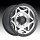 Walker Evans 501 Legend Machined Satin Black