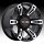 Worx Alloy 803 Beast Gloss Black with Milled Accents