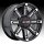 Worx Alloy 806 Triton Gloss Black with Milled Accents