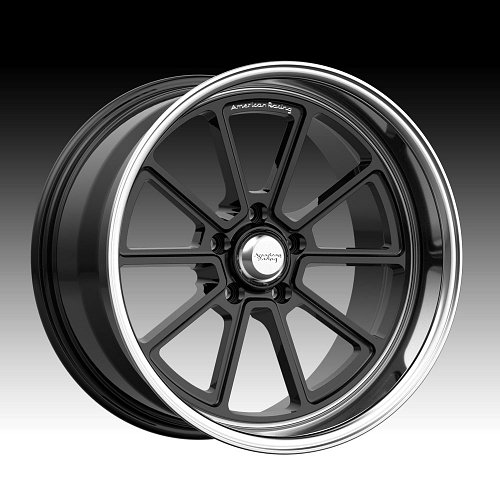 American Racing VN510 Draft Gloss Black Custom Wheels Rims 1