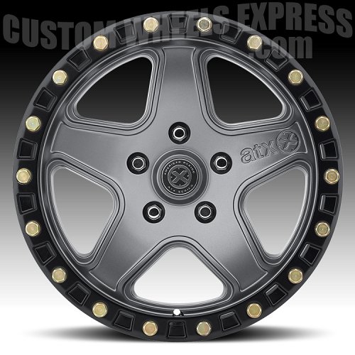 ATX Series AX194 Ravine Matte Gray Custom Wheels Rims 2