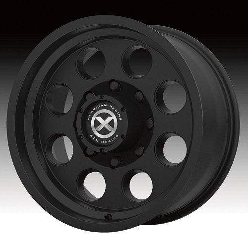 ATX Series AX199 Satin Black Custom Wheels Rims 1