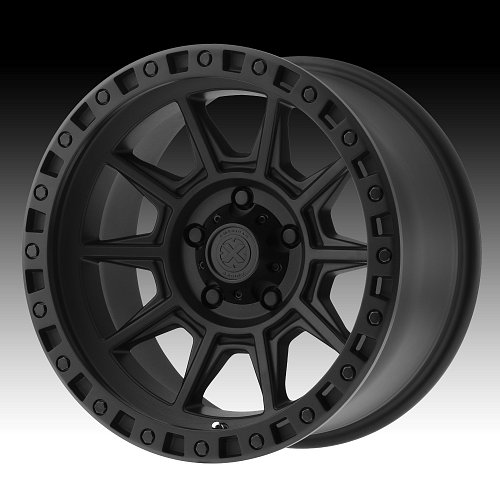 ATX Series AX202 Cast Iron Black Custom Wheels Rims 1