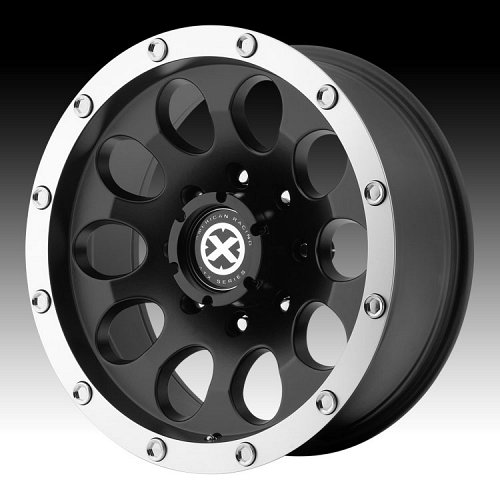ATX Series AX186 186 Slot Satin Black Machined Custom Rims Wheels 1