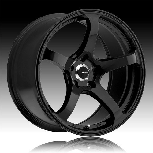 Advanti Racing DV Deriva Gloss Black Custom Wheels Rims 1