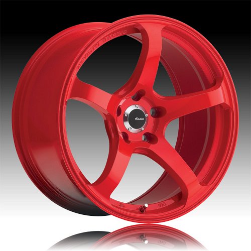 Advanti Racing DV Deriva Red Custom Wheels Rims 1
