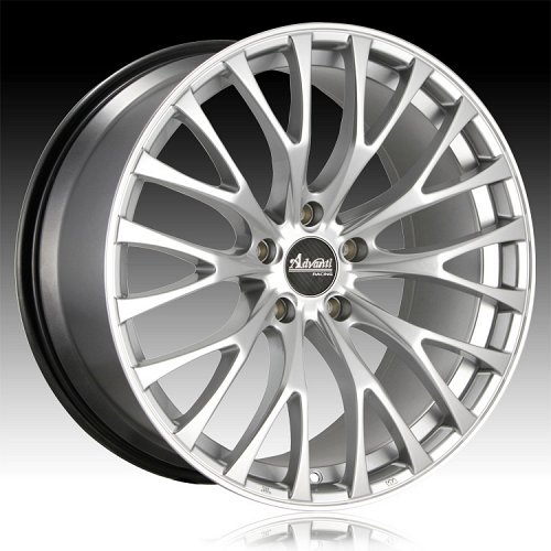 Advanti Racing FS Fastoso Silver Custom Wheels Rims 1