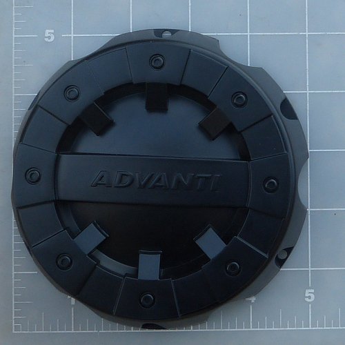 PC156-A-C / Advanti Racing Black Bolt-On Center Cap 1