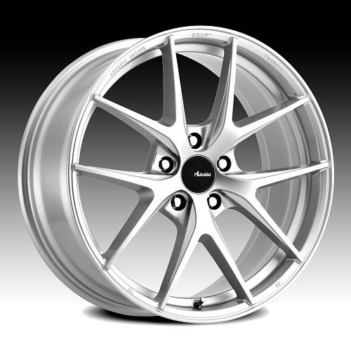 Advanti Racing VI Vigoroso Flash Silver Custom Wheels Rims 1