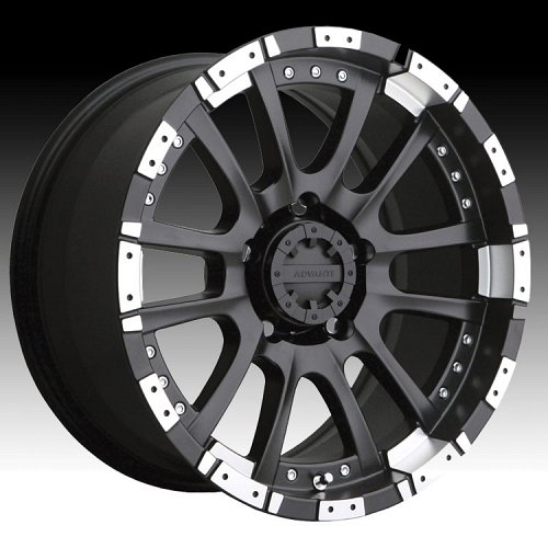 Advanti Racing RC Roccia Matte Charcoal w/ Machined Accents Custom Rims Wheels 1