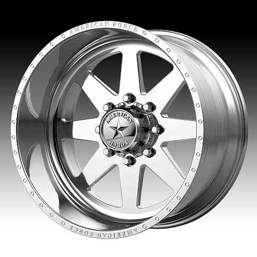 American Force Independence SS Polished Custom Wheels Rims 1