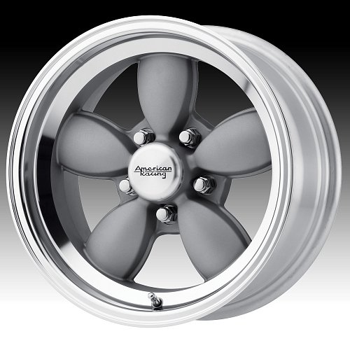 American Racing VN504 Mag Gray Custom Wheels Rims 1