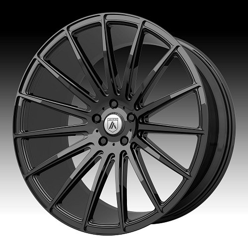 Asanti Black Label ABL-14 Black Custom Wheels Rims 1