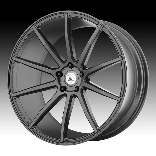 Asanti Black Label ABL-20 Matte Graphite Custom Wheels Rims 1