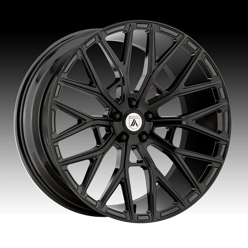 Asanti Black Label ABL-21 Gloss Black Custom Wheels Rims 1