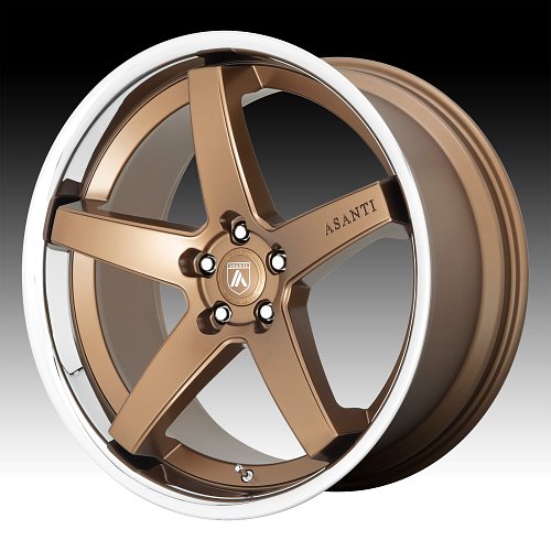 Asanti Black Label ABL31 Regal Matte Bronze Milled Custom Wheels Rims 1