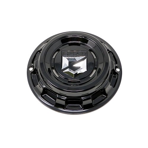 CAP-6C2-B20 / Gear Alloy Gloss Black Bolt-On Center Cap 1
