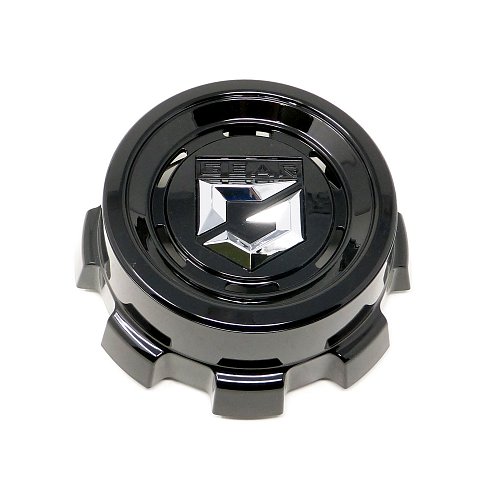 CAP-8L2-B20 / Gear Alloy Gloss Black Snap In Center Cap 1