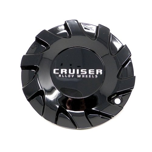 CAP-925MB / Crusier Alloy 925MB Cutter Gloss Black Bolt On Center Cap 1