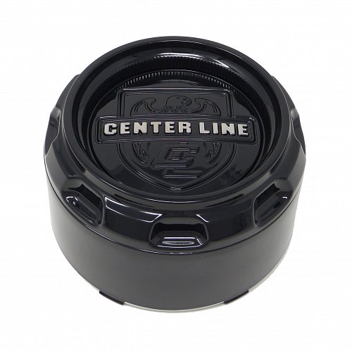 CAP-CLR1-B20T / Center Line Gloss Black Snap-In Center Cap 1