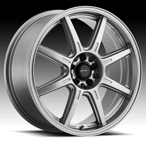 Drifz 308GG Spec-R Gloss Graphite Custom Wheels Rims 1