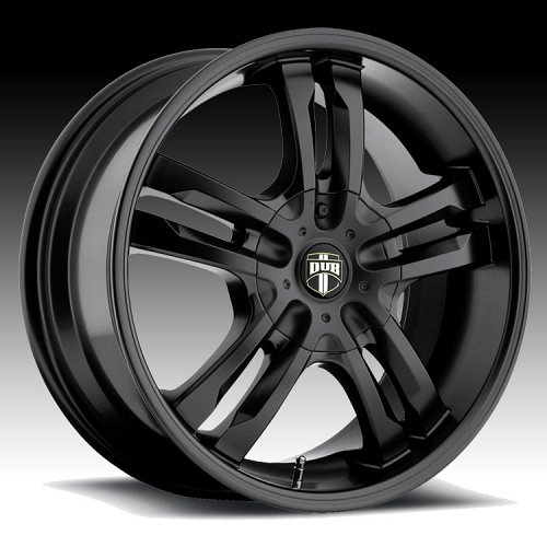 Dub Phase 5 S106 Matte Black Custom Wheels Rims 1