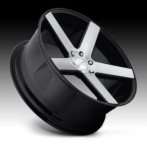 Dub Baller S217 Brushed Black Custom Wheels Rims 2