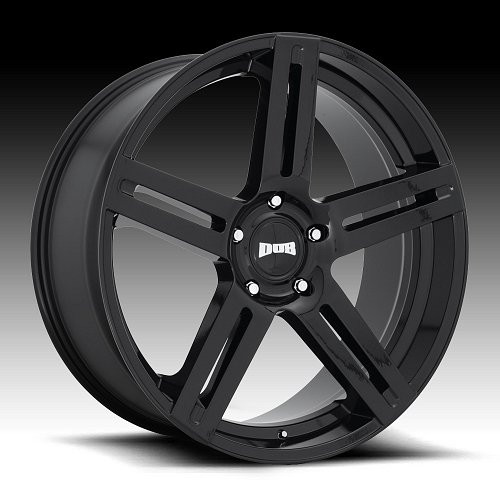 Dub Roc S250 Gloss Black Custom Wheels Rims 1