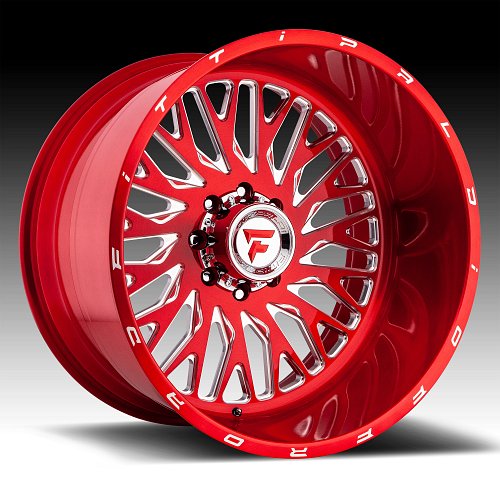 Fittipaldi Offroad Forged FTF07 Red Tint Custom Wheels Rims 1